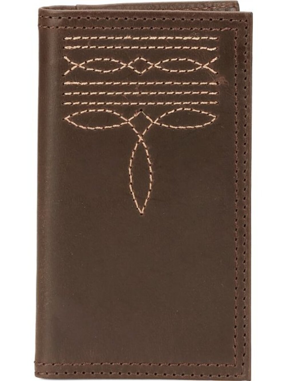Justin Boots Jr. Rodeo Wallet - Brown Leather